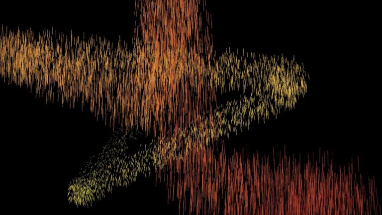 CC Particle Worldをマスクから作ったモーションパスに沿って動かす方法